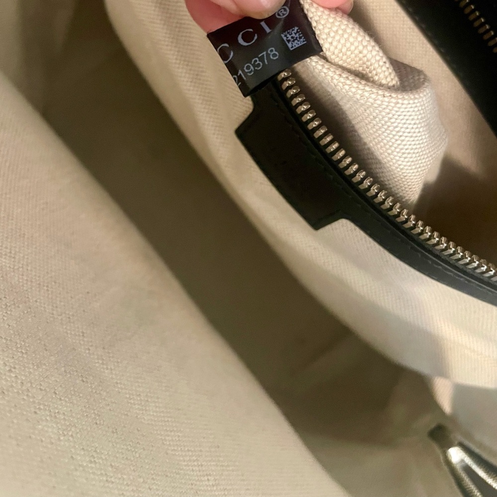 Gucci GG Embossed Black Backpack - Picture 13 of 13